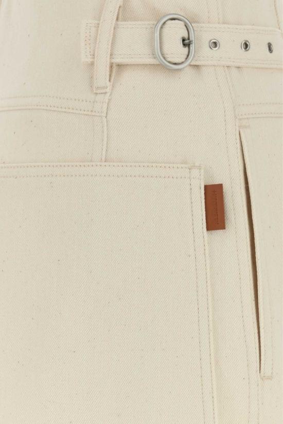  질샌더 데님 숏팬츠 질 샌더 샌드 데님 버뮤다 쇼츠 샌드 - JIL SANDER