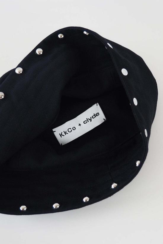  케이코 모자 Kk Co & Clyde Rivet Sailor Hat Onyx - KKCO