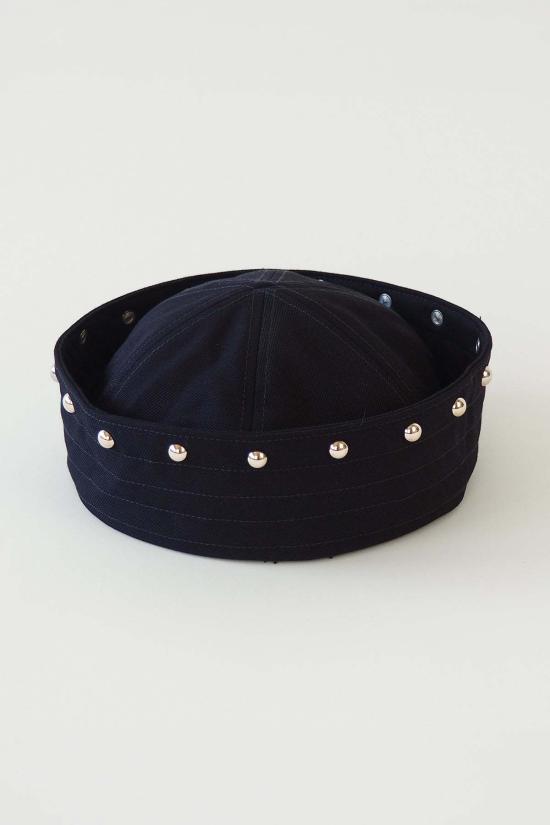 케이코 모자 Kk Co & Clyde Rivet Sailor Hat Onyx - KKCO