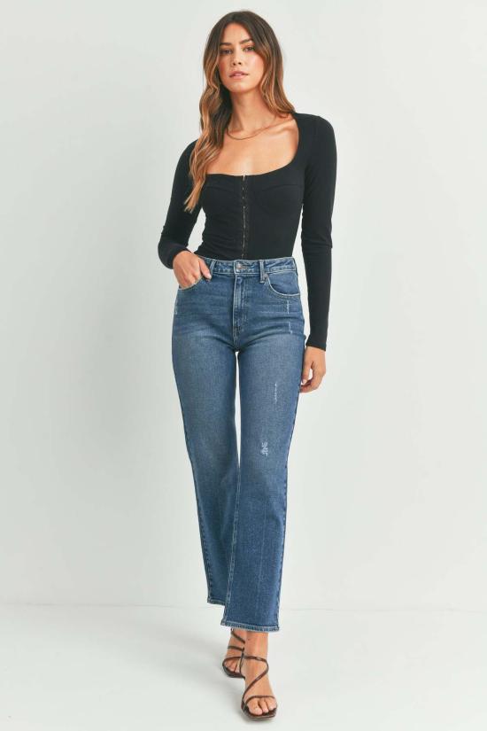  저스트 블랙 데님 데님 팬츠 BP373J BLACK - JUST BLACK DENIM