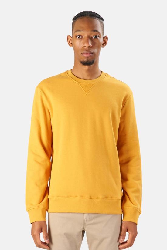  블루&크림 긴팔 티셔츠 FW21WV BC18T YELLOW