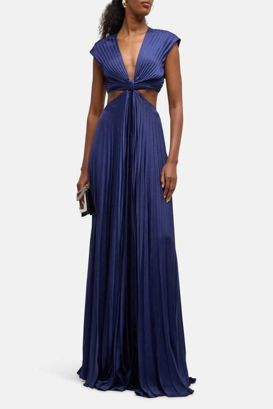  에이엘씨 롱 원피스 6DRES01864 BLUE