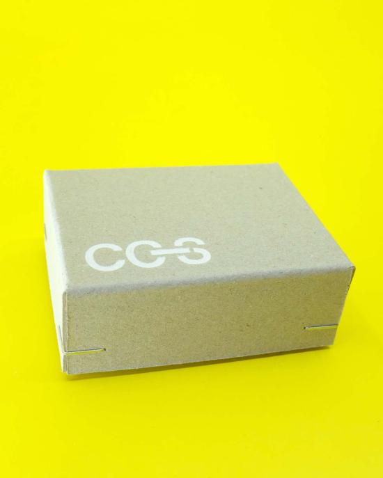  씨씨 스테딩 반지 Cc Steding 스털링 실버 하트 스퀘어 코일 링 - CC-STEDING
