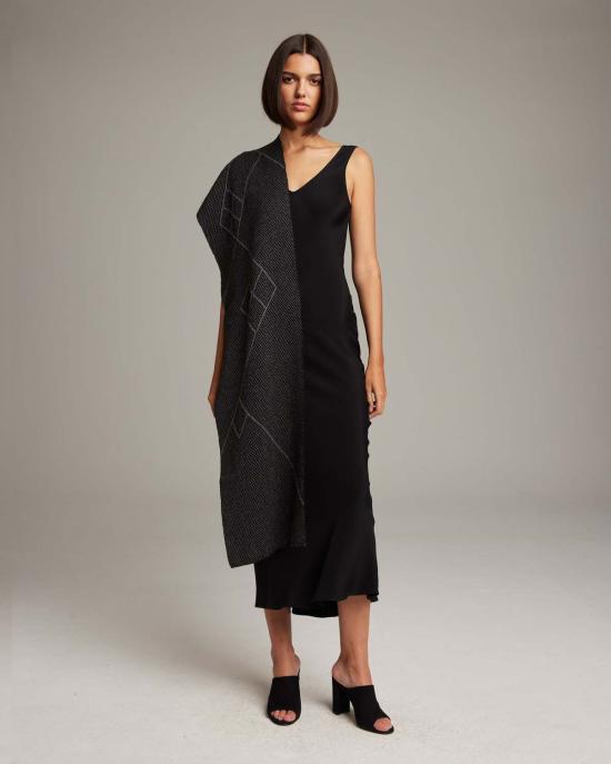  보즈 머플러/스카프 Voz Apparel 체 베이비 알파카 스카프 - VOZ