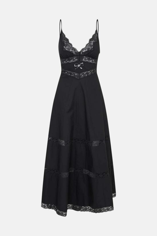  러브쉐이크팬시 롱 원피스 D2826 2433 BLACK - LOVESHACKFANCY