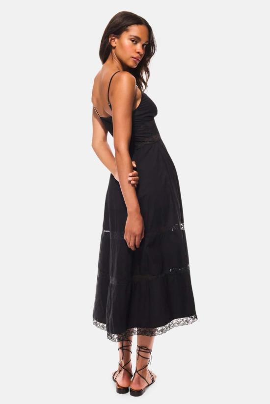  러브쉐이크팬시 롱 원피스 D2826 2433 BLACK - LOVESHACKFANCY