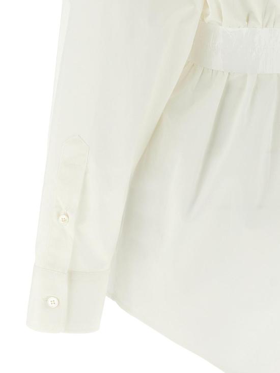  MM6 메종마르지엘라 셔츠 Mm6 메종 마르지엘라 코튼  화이트 - MM6 MAISON MARGIELA