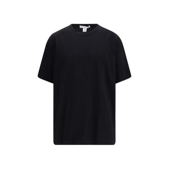 26SS 꼼데가르송 반팔 티셔츠 Comme Des Garçons 블랙 코튼 티셔츠