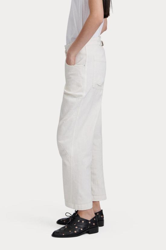  레이첼 코미 크롭 팬츠 엘킨 팬츠 더티 화이트 - RACHEL COMEY