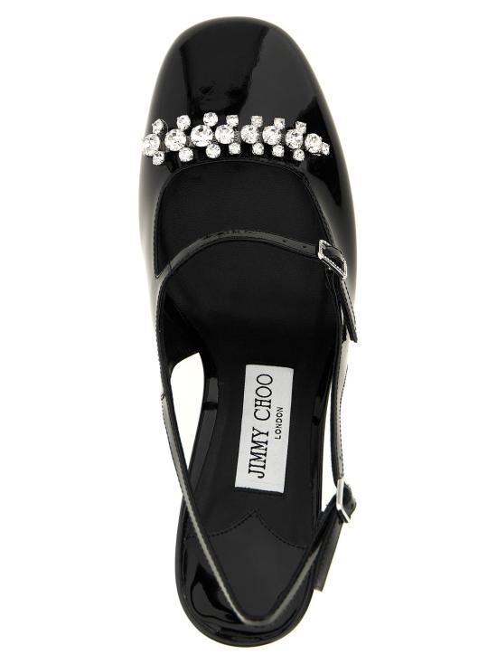  지미추 힐/펌프스 벨린다 미드힐 펌프스 블랙 - JIMMY CHOO