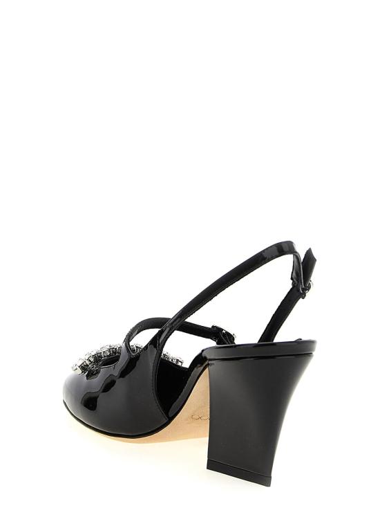  지미추 힐/펌프스 벨린다 미드힐 펌프스 블랙 - JIMMY CHOO