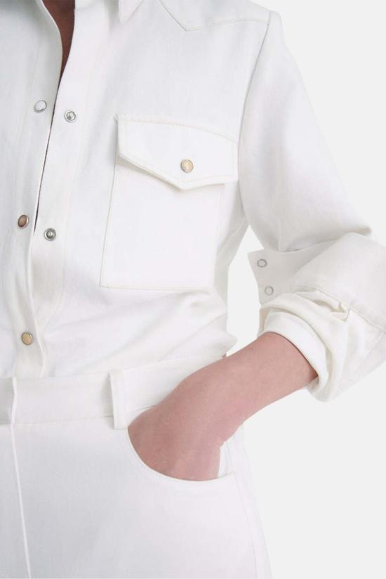  티더블유피 스트레이트 팬츠 A321732 WHITE - TWP