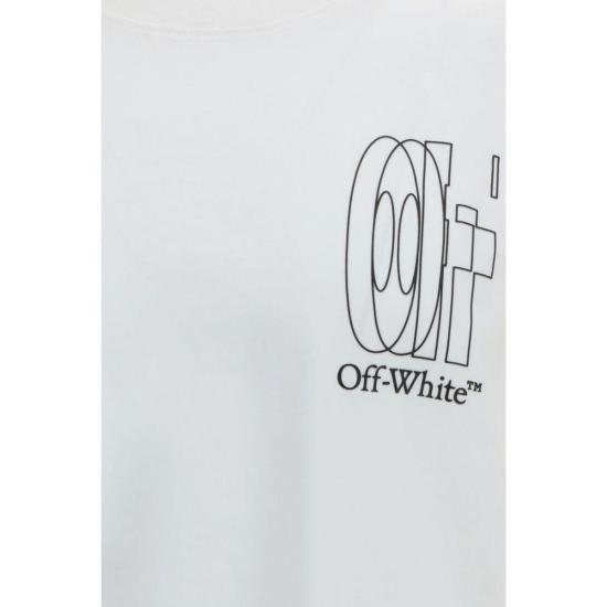26SS 오프화이트 반팔 티셔츠 빅 더블 애로우 티셔츠 화이트 - OFF WHITE