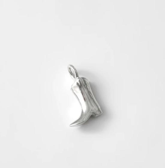  울프 시러스 목걸이/팬던트 울프 서커스 미니 카우보이 부츠 참, 14k 금도금/스털링 실버 - WOLF CIRUS