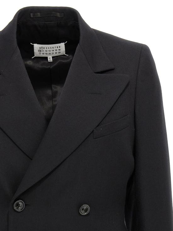  마르지엘라 수트 자켓 메종  울 블레이저 블랙 - MAISON MARGIELA