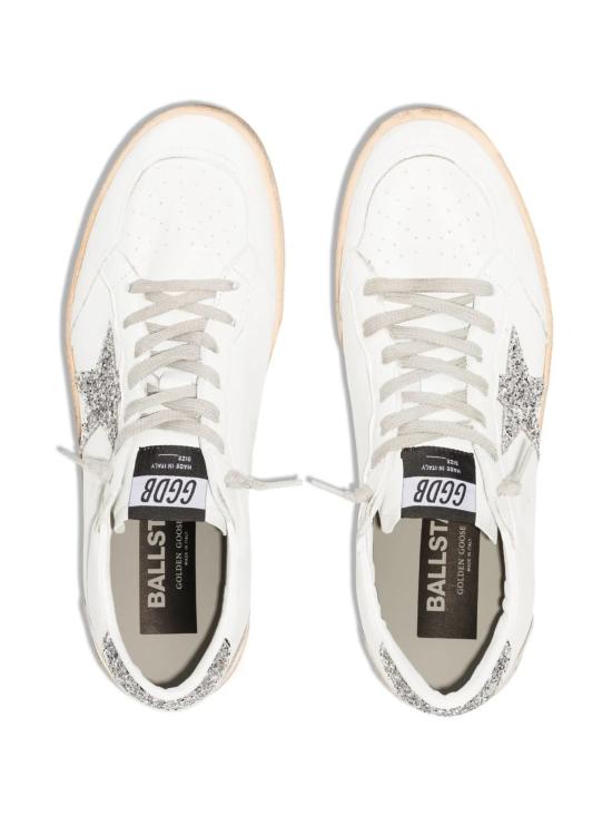 26FW 골든구스 글리터 스타 볼스타 스니커즈 GWF00117F003773 11325 Bianco - GOLDEN GOOSE