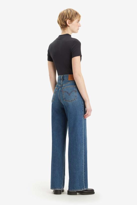  리바이스 데님 팬츠 리비케이지 와이드 레그 폴라 페리미터 - LEVI'S