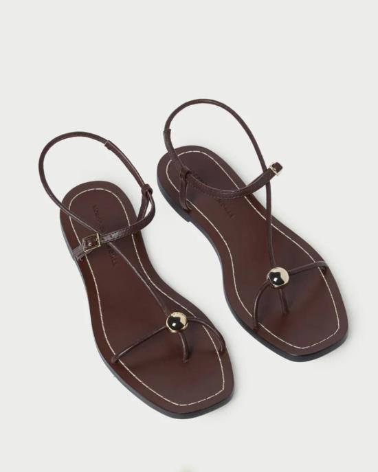  로플러랜달 샌들 뢰플러 랜달 라라 레더  에스프레소 - LOEFFLER RANDALL