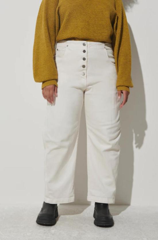  레이첼 코미 데님 팬츠 포모나 데님 엘킨 팬츠 더티 화이트 - RACHEL COMEY