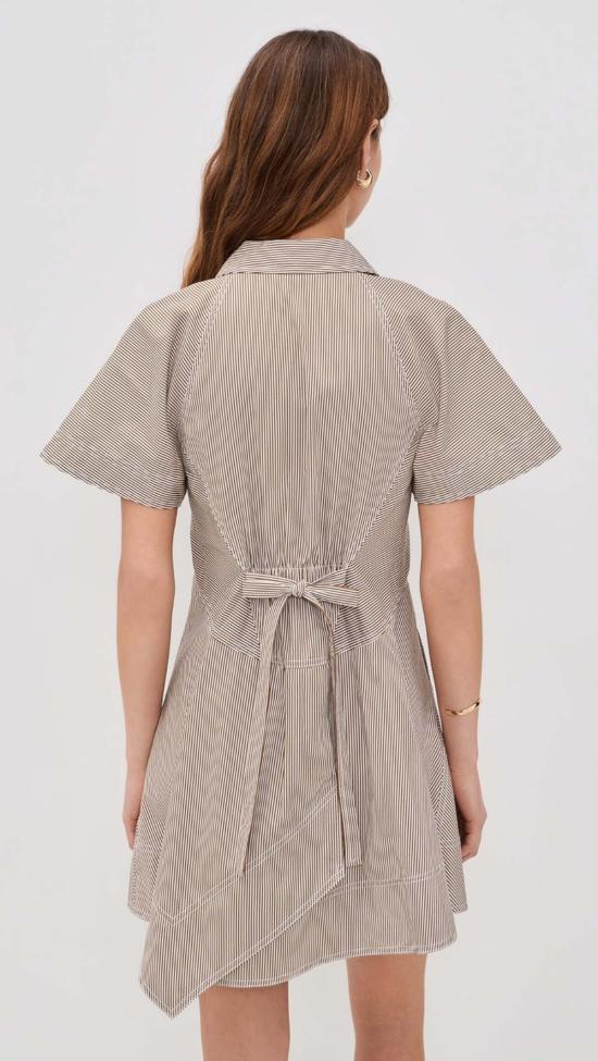  에이엘씨 미디 원피스 A.L.C. 줄리 드레스 펄/에이징 브론즈 - A.L.C.