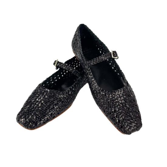  The Mix Shoes & Accessories 힐/펌프스 믹스 슈즈 & 액세서리 핸드메이드 메리 제인 플랫 - OTHER BRANDS