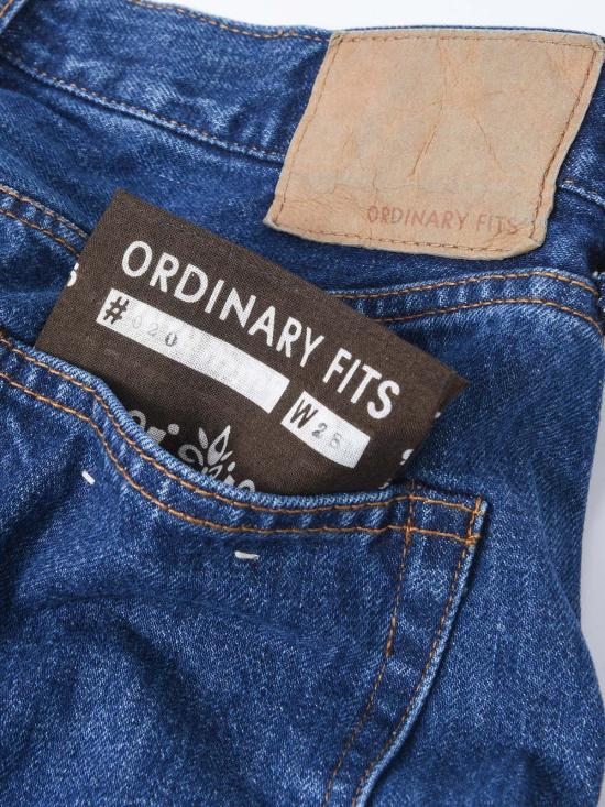  오디너리핏츠 데님 팬츠 Ordinaryfits 코다마 B 진 블루 - ORDINARY FITS