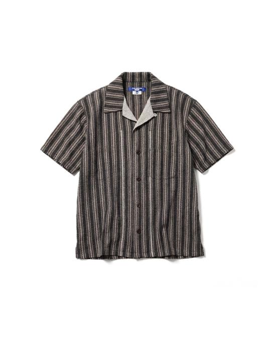  와타나베 준야 반팔 티셔츠 WQ T010 051 BROWN BEIGE