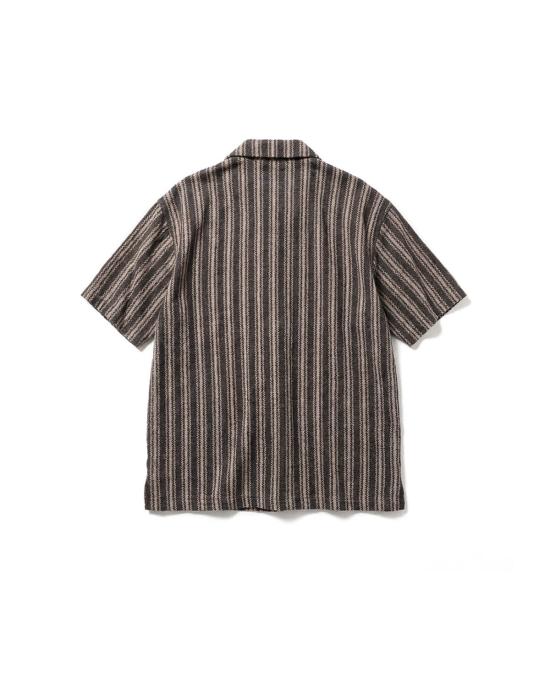  와타나베 준야 반팔 티셔츠 WQ T010 051 BROWN BEIGE - JUNYA WATANABE