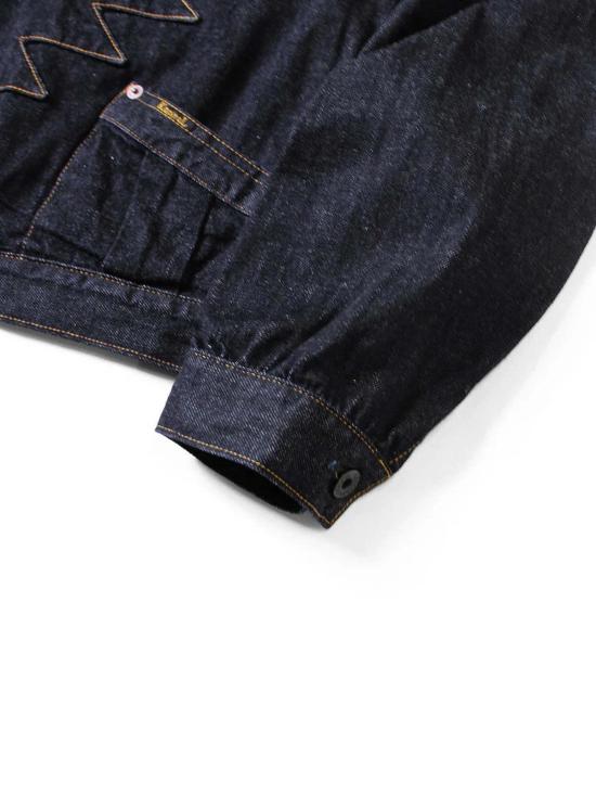  캐피탈 데님 자켓 Kapital 12oz 데님 산토 도밍고 썬더버드 재킷 - KAPITAL