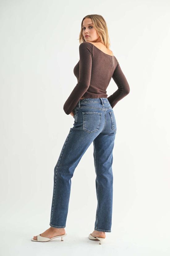  저스트 블랙 데님 데님 팬츠 BP514J BLUE - JUST BLACK DENIM