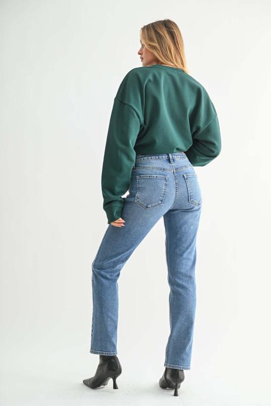  저스트 블랙 데님 데님 팬츠 BP514J BLUE - JUST BLACK DENIM