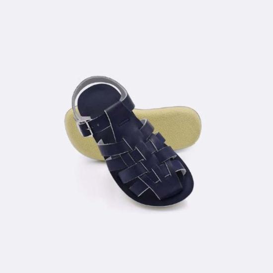  [키즈] Hoy Shoe Co. 슈즈 키즈 호이 슈 컴퍼니 선 산 세일러 샌들 네이비