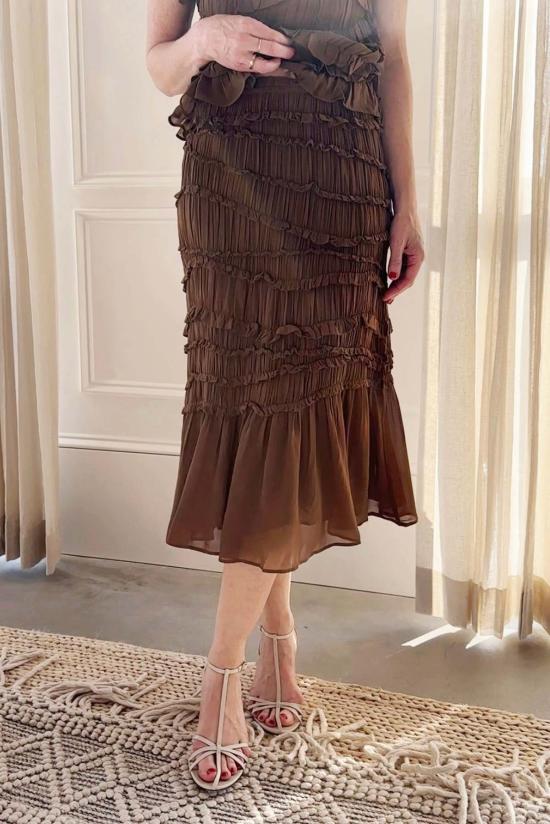  레이첼 코미 스커트 케이비  오커 - RACHEL COMEY