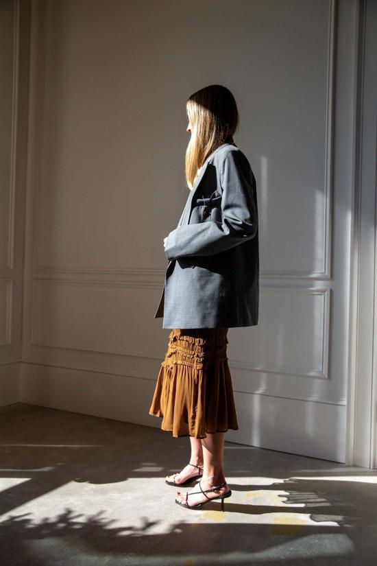  레이첼 코미 스커트 케이비  오커 - RACHEL COMEY