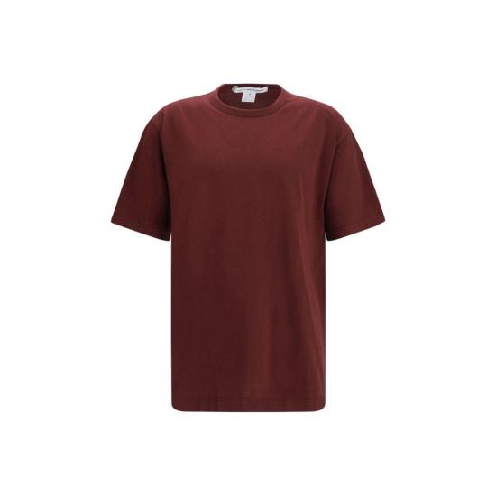 26SS 꼼데가르송 반팔 티셔츠 Comme Des Garçons 코튼 티셔츠 보르도