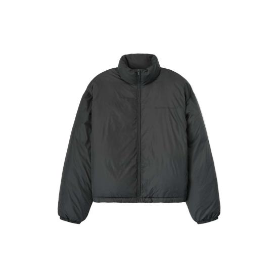  피어오브갓 숏패딩 Fear Of God Essentials 립스톱 나일론  재킷 아이언 그레이