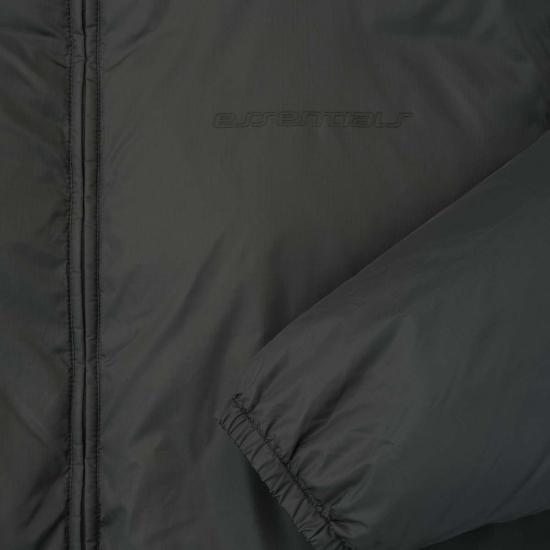  피어오브갓 숏패딩 Fear Of God Essentials 립스톱 나일론  재킷 아이언 그레이 - FEAR OF GOD