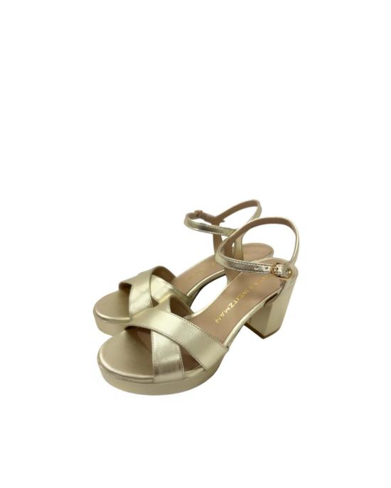  스튜어트 와이츠먼 샌들 데이나 플랫폼 80  라이트 골드 - STUART WEITZMAN
