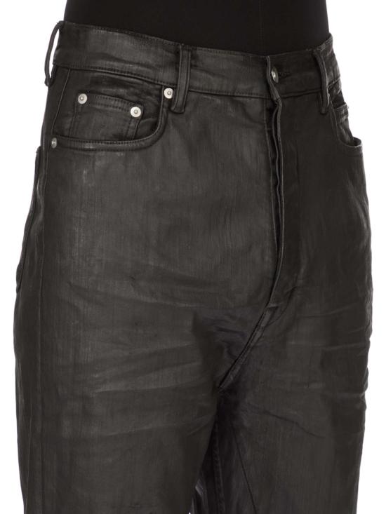 26SS 릭 오웬스 데님 팬츠 볼란 부츠컷 데님 진 블랙 - RICK OWENS