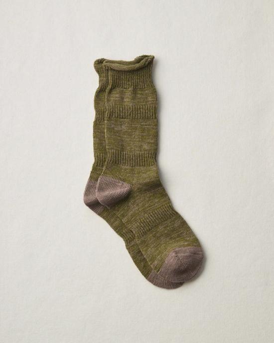  야해 양말 4 1001 OLIVE GREEN