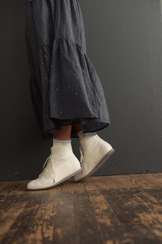  Bsbee 롱 원피스 Ladak 드레스 Ray's 자수 워시드 블랙 - OTHER BRANDS