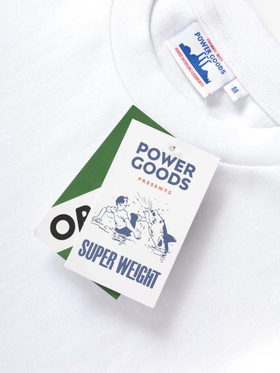  Power Goods 반팔 티셔츠 파워굿즈 슈퍼웨이트 티 - OTHER BRANDS