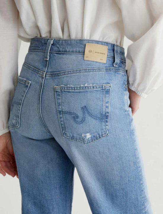  아드리아노 골드슈미드 데님 팬츠 Ag Jeans Ag Saige 와이드 레그 크롭 18년 오슬로 - ADRIANO GOLDSCHMIED