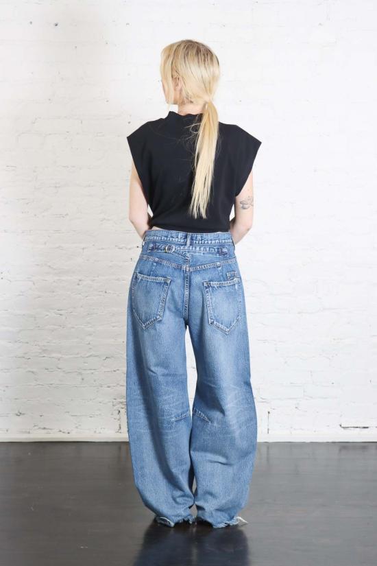  NEEDBY Vintage 데님 팬츠 니드비 빈티지 아키바 컷오프 진, 9년 착용, 타루마 워싱 - OTHER BRANDS