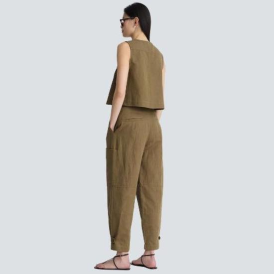  어피스 어파트 스트레이트 팬츠 Apiece Apart Juna 카고 - APIECE APART