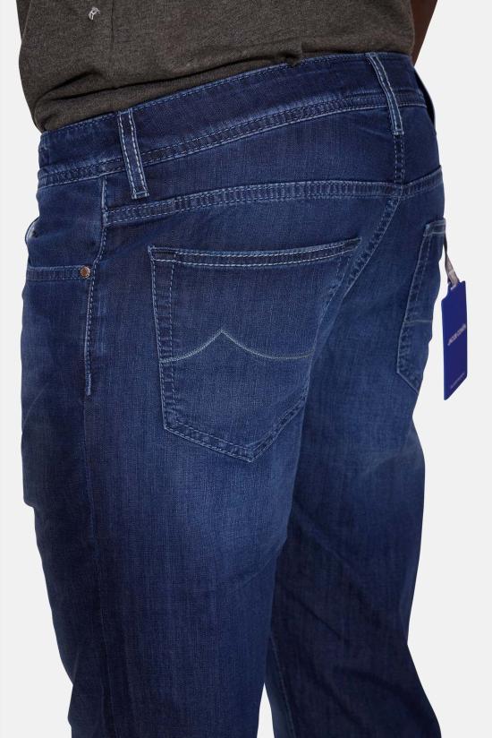  야콥코헨 데님 팬츠 Jacob Cohen Bard 8oz 라이트웨이트 5포켓 데님 미디엄 블루 - JACOB COHËN