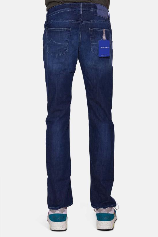  야콥코헨 데님 팬츠 Jacob Cohen Bard 8oz 라이트웨이트 5포켓 데님 미디엄 블루 - JACOB COHËN