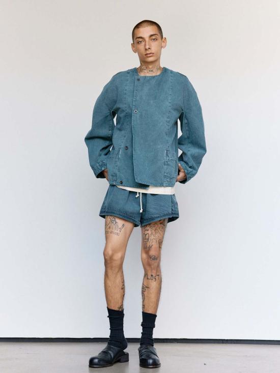  본 소노 데님 자켓 소노 블루스톤 코튼 주노 재킷 - VON SONO