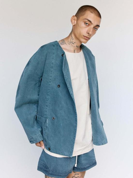  본 소노 데님 자켓 소노 블루스톤 코튼 주노 재킷 - VON SONO