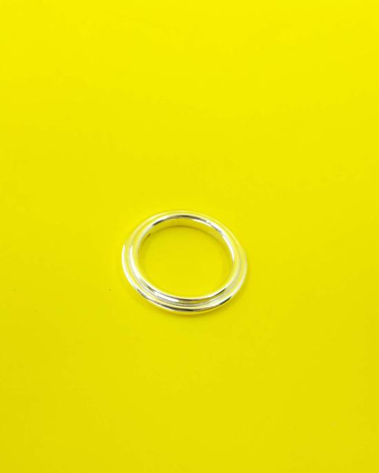  씨씨 스테딩 반지 Cc Steding 스털링 실버 히든 하트 링 - CC-STEDING